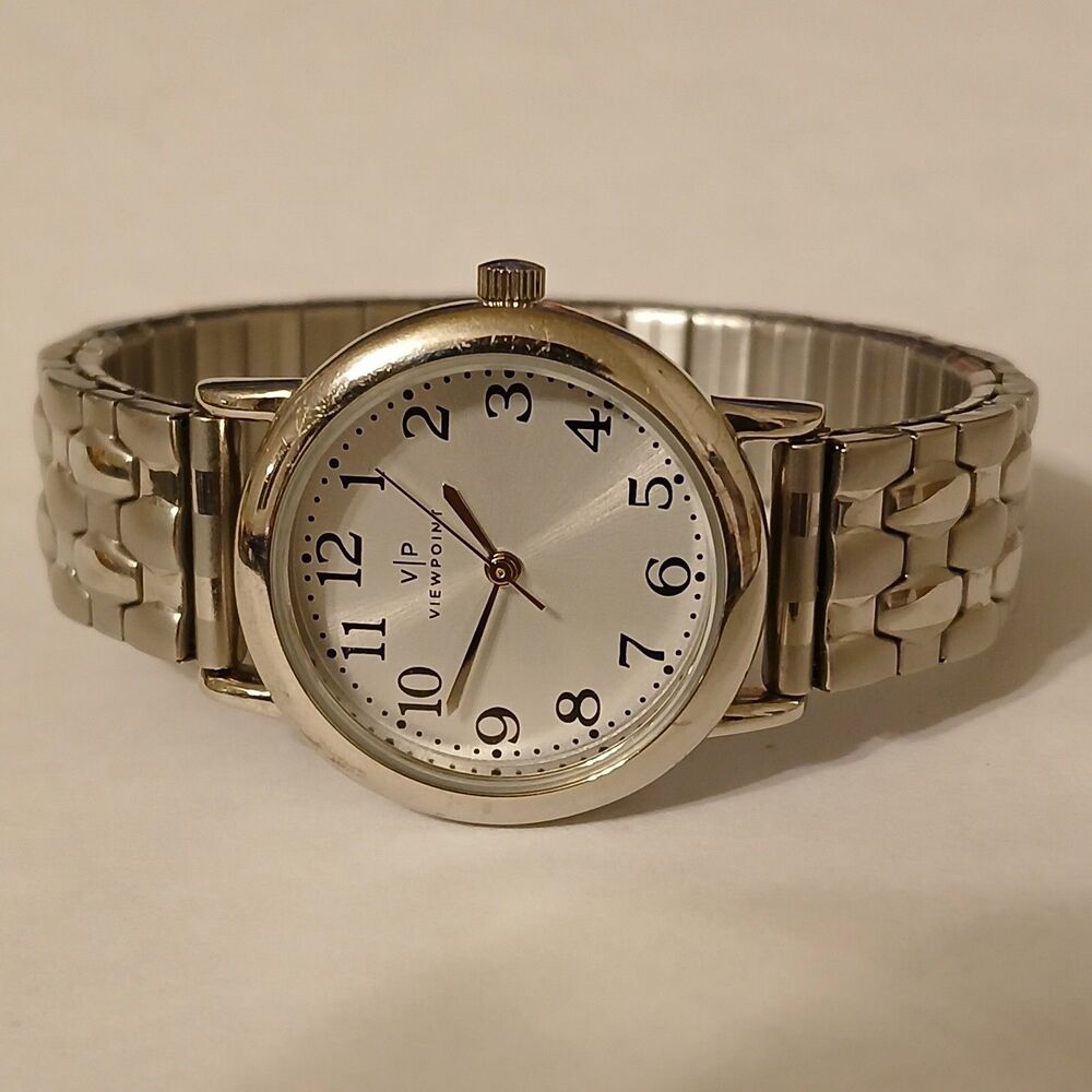 VP View Point Quartz Analog Women's Bracelet Watch WR 30M CC3D82900